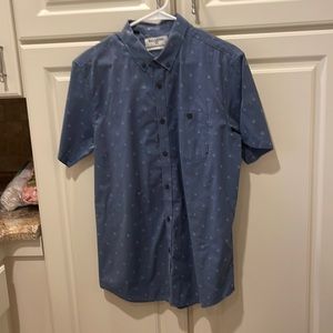 Billabong tailored fit-stretch short sleeve button down